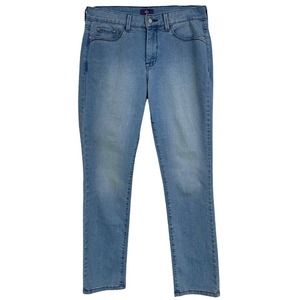 NDYJ LEGGING LIFT TUCK TECHNOLOGY SIZE 6 JEANS FIVE POCKETS ZIPPER CLOSURE